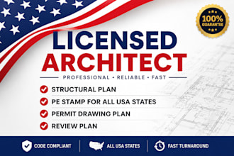 licensed architect, licensed engineer in wisconsin utah maryland hawaii wyoming