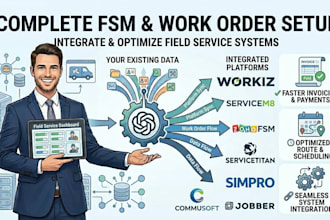 setup workiz servicem8 zoho fsm servicetitan workforce simpro commusoft jobber