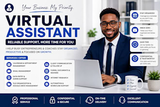 be your professional virtual assistant