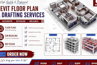 design 2d 3d floor plan and cad architectural drawings