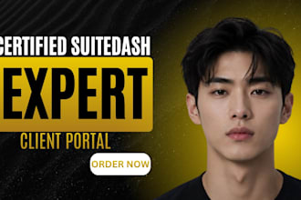 setup suitedash client portal CRM automation onboarding workflow and dashboard