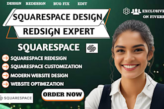 redesign squarespace revamp your existing squarespace website professionally