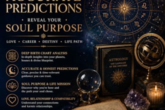 reveal your soul purpose through birth chart reading