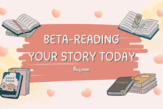 beta read your romance book or any genre for a low price