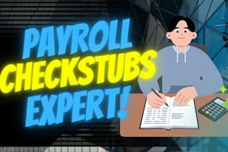 create accurate payroll, check stubs, and tax forms