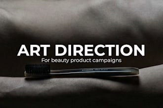 craft art direction for beauty product photoshoot