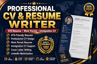 create professional CV and resume for work permit and immigration