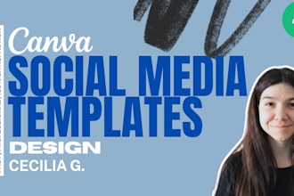 create professional canva social media templates