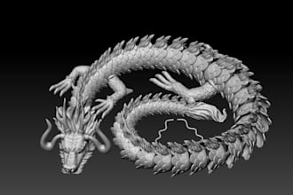 custom size multi joint action figure,3d creative for kids,bjd dragon,stl file