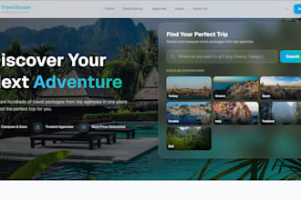 build full stack website landing page and ai automation
