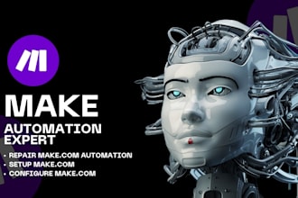 fix make com, made com, setup make com automation, make automation, make expert