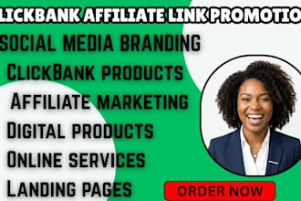 promote your clickbank affiliate product, link promotion