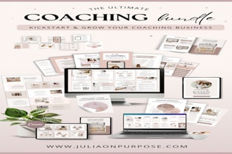 do canva template stickers for coaches bloggers and digital product