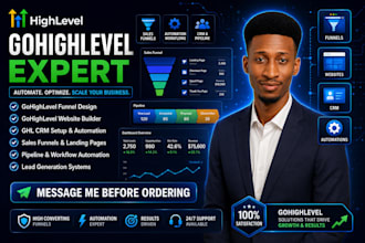 ghl virtual assistant, ghl migration, gohighlevel websites, ghl workflow expert