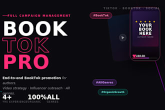 promote your booktok trailer tiktok channel book trailer for your books