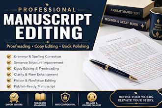 be your scientific paper editor, research paper for journal submission