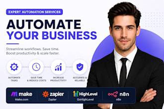 build ai automation, CRM automation, with gohighlevel, zapier and n8n