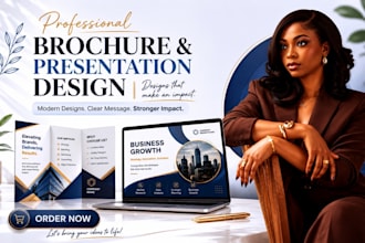 editable canva brochure trifold design and redesign powerpoint presentation