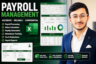 create automated payroll system in excel and google sheets