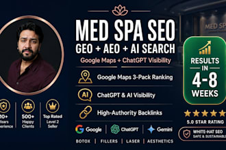 do med spa SEO GEO aeo for google and ai search