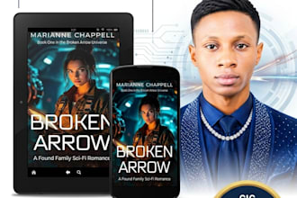 design a professional book promotion banner for amazon KDP and social media