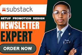 setup substack newsletter design promotion substack post substack promotion