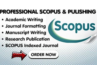 write article writing on scopus q1, q2, q3, q4, ssci, sci, indexed journal