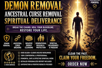 do demon removal, ancestral curse removal and spiritual deliverance
