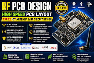 do rf pcb design, high speed pcb layout, antenna and microwave pcb