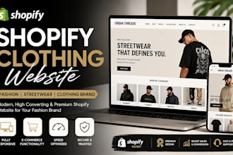shopify clothing website fashion website clothing brand