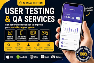 do user testing website review app testing ui ux testing ios andriod testing