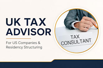 be your UK tax advisor for US companies and UK tax residency structuring