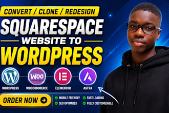 convert squarespace to wordpress redesign squarespace clone squarespace website