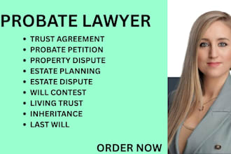 handle probate, trusts, wills, property disputes, and inheritance matters