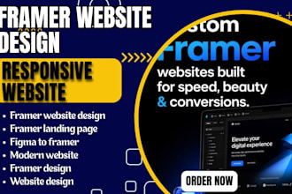 do framer website design, framer landing page, figma to framer