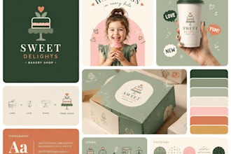 create minimalist brand kit editable logo and canva branding kit designer