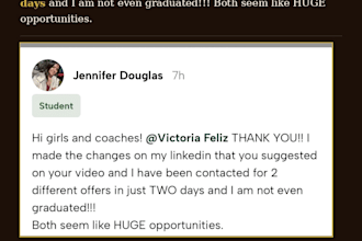 rewrite and optimize your linkedin profile