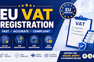 help with eu vat number registration and vat compliance