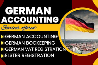 handle german bookkeeping vat datev and financial records