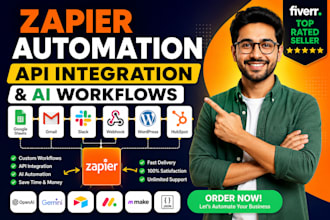build zapier automation, API integration, ai agent workflows, zap apps mapping