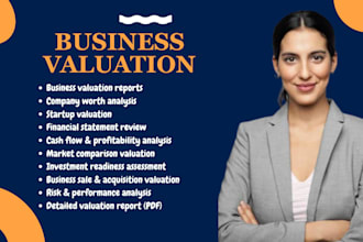 professional business valuation ,company worth analysis, financial assessment