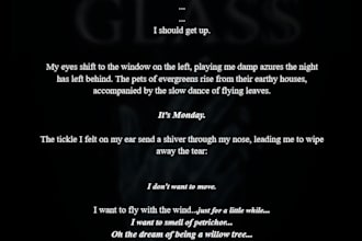 create a short fictional story for you