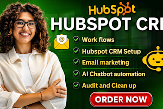 set up and implement hubspot CRM for your business