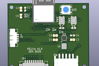 design esp32 iot pcb with ble nfc rf circuits and 3d pcb model