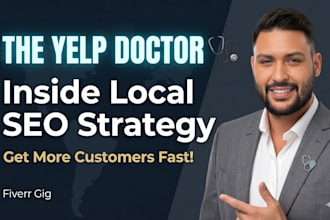 do local SEO and yelp marketing for your business