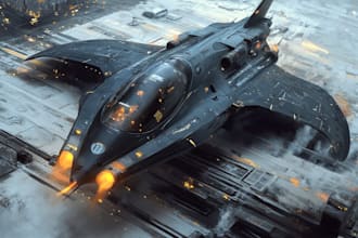 design spaceships and sci fi vehicles