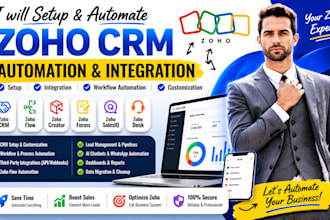setup zoho crm zoho flows zoho sites zoho creator zoho forms zoho campaigns