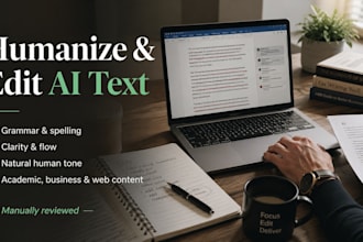 humanize and improve your ai written text