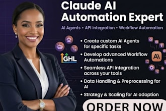 build claude ai automation and ai agent workflow for your business