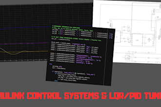 design and simulate control systems in matlab or simulink